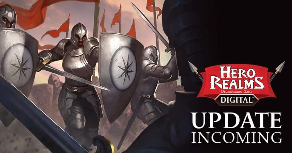 Hero Realms Digital Update Coming Thursday January 27th – Finish Your Games!